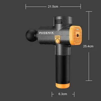 pistolet massage - dimensions