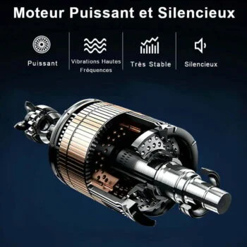 pistolet massage moteur silencieux et puissant
