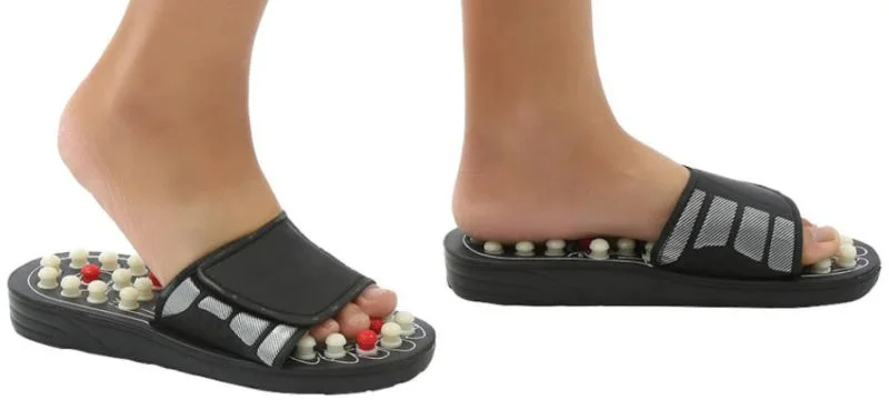 Massage par réflexologie plantaire et sandales pour soigner vos pieds et votre corps ? 9 Sandales Massage Réflexologie Plantaire - Massage des Pieds